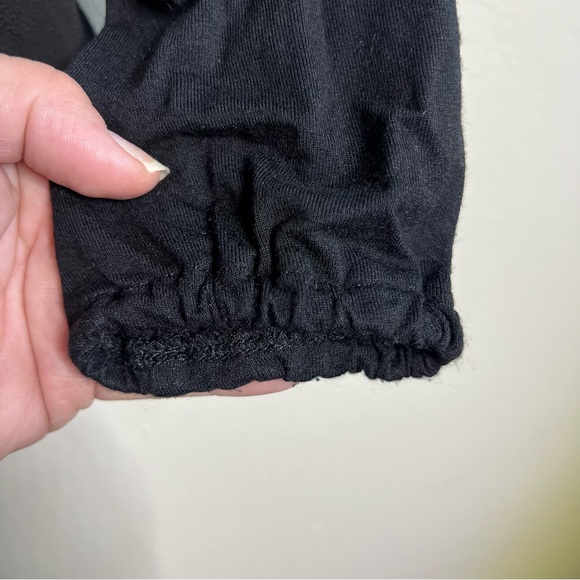 Michael MK Surplice Blouse Women’s Size M Black - Picture 4 of 8